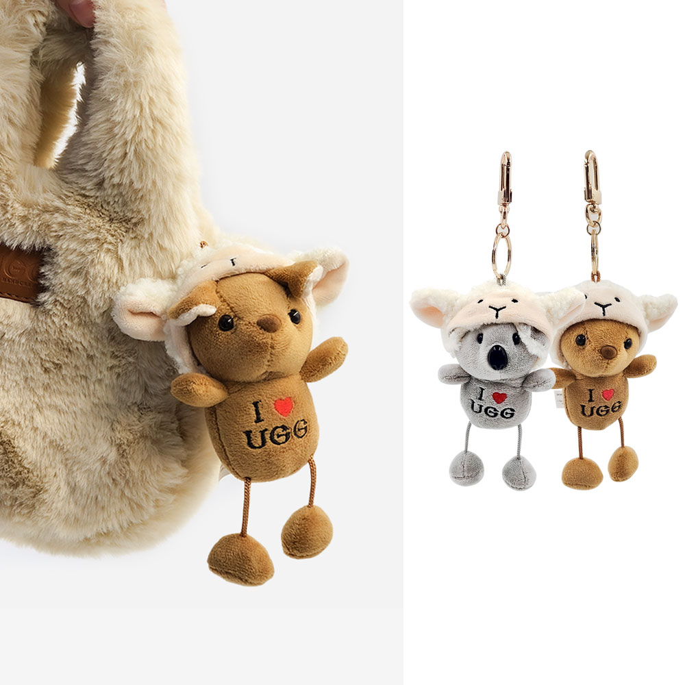 [무료배송] 호주정품 럭스오즈 I LOVE UGG 인형 키링 LUXOZ UGG LA001
