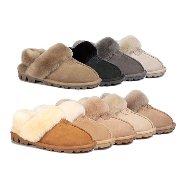[무료배송] 호주정품 오즈웨어 코케트 탈부착 밴딩 어그 슬리퍼 OZWEAR UGG OB114D