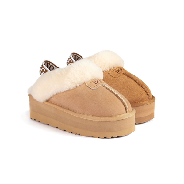 [무료배송] 호주정품 오즈웨어 코케트 하이 플랫폼 밴딩 슬리퍼 OZWEAR UGG OB114 II PPEB