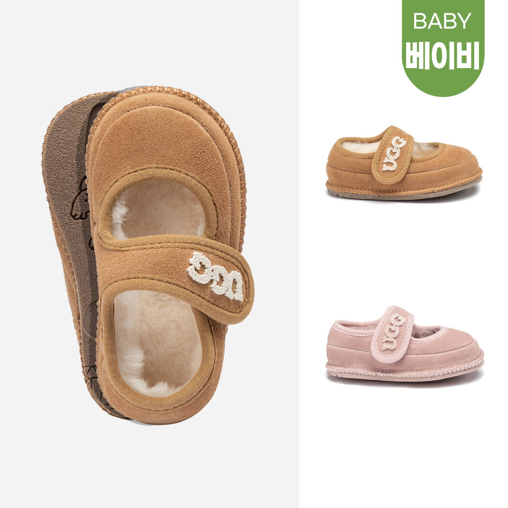 [무료배송] 호주정품 오즈웨어 베이비 니트로고 메리제인 토틀러 OZWEAR UGG OB970T