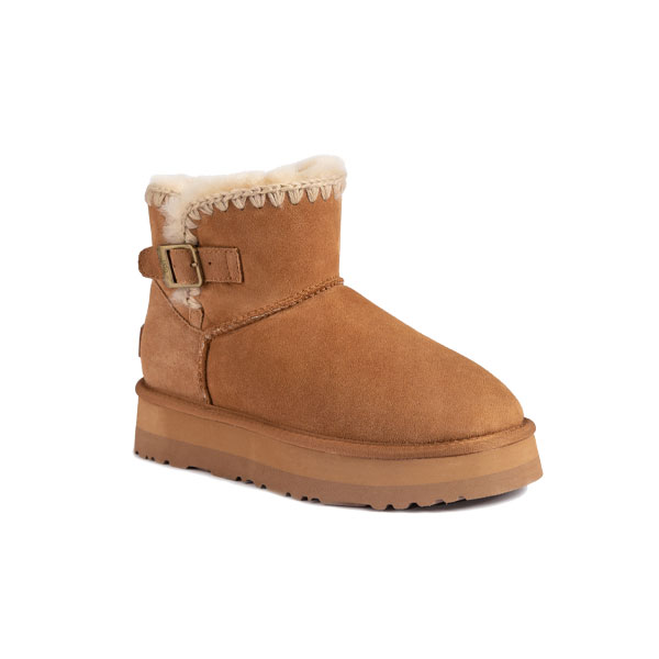 [무료배송] 호주정품 오즈웨어 에스키모 버클 플랫폼 미니 부츠 OZWEAR UGG OB818P