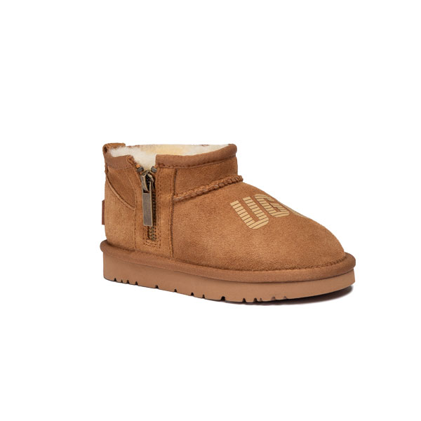 [무료배송] 호주정품 오즈웨어 키즈 지퍼 로고 울트라 미니 어그 부츠 OZWEAR UGG OB909K