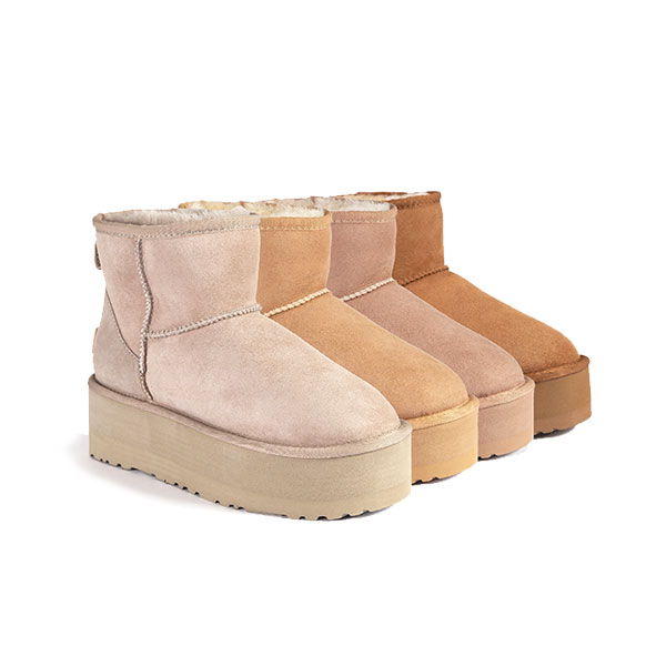 [무료배송] 호주정품 오즈웨어 어그 클래식 플랫폼 미니 부츠 (굽5.5cm) OZWEAR UGG OB360PP