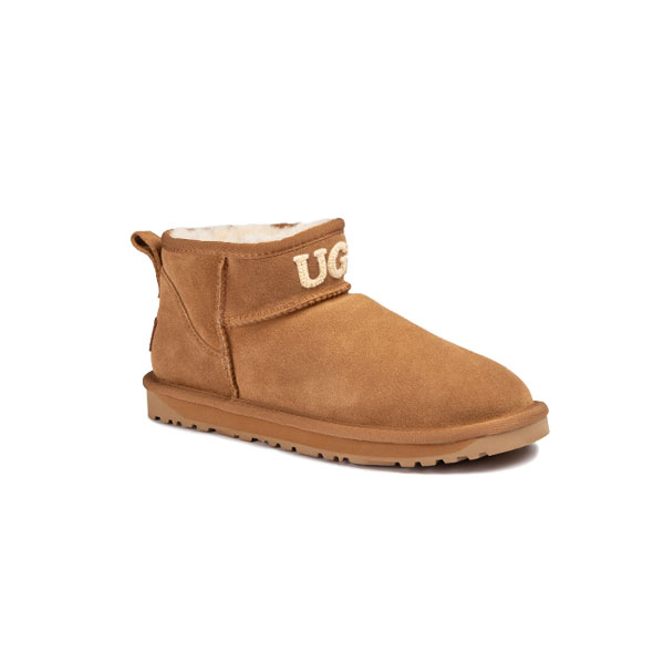 [무료배송] 호주정품 오즈웨어 클래식 니트 로고 울트라 미니 부츠 OZWEAR UGG OB658L